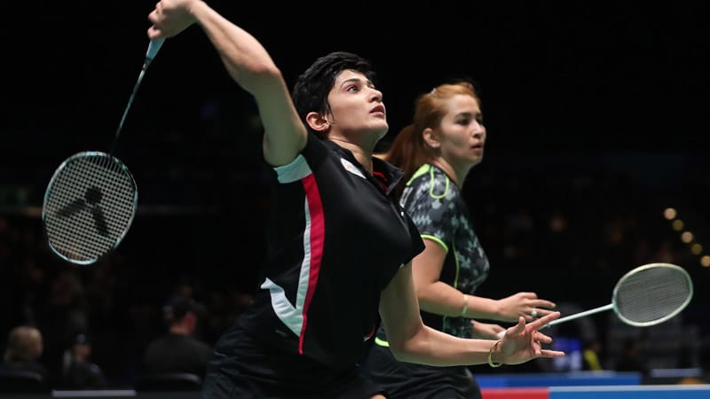 Uber Cup indian women badminton