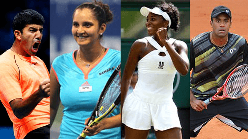 Sania Mirza & Rohan Bopanna Semi