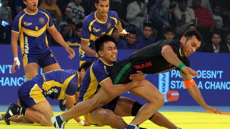 2016 Kabaddi World Cup: Ruthless Iran thrashes Thailand 64-23