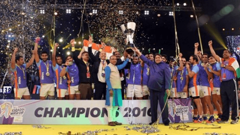 Kabaddi World Cup title