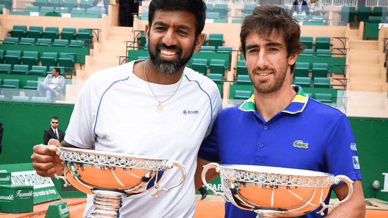 Rohan Bopanna and Pablo Cuevas